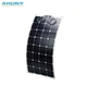 Panneau solaire flexible adapté aux besoins du client de 100w 120w 150watt 200watt pour le yacht de bus de voiture solaire de voiture de golf